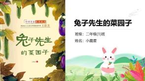 3-000025    《兔子先生的菜园子》儿童绘本故事