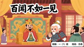 成语故事A-0048   《百闻不如一见》