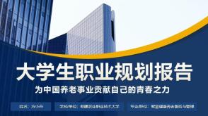 12-0006  大学生职业规划报告