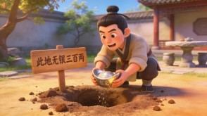 A-0050   《此地无银三百两》成语故事PPT模板