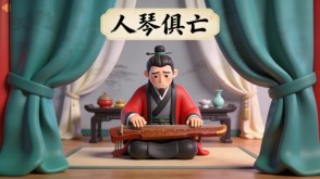 成语故事A-0069   《人琴俱亡》成语故事PPT模板