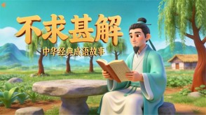 A-0085   《不求甚解》成语故事PPT模板