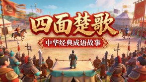 A-0116   《四面楚歌》成语故事PPT模板