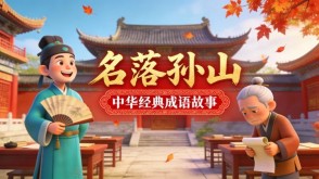 A-0139   《名落孙山》成语故事PPT模板