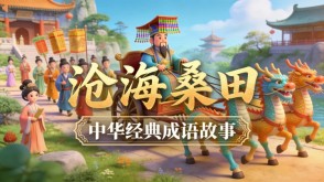 A-0157   《沧海桑田》成语故事PPT模板