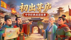 A-0158   《初出茅庐》成语故事PPT模板