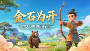 A-0167   《金石为开》成语故事PPT模板