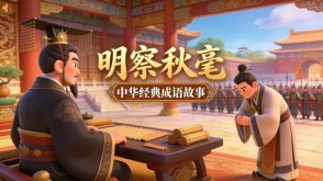 A-0170   《明察秋毫》成语故事PPT模板