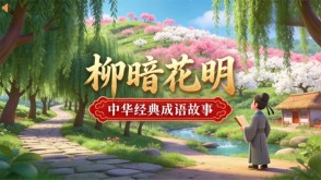 A-0171   《柳暗花明》成语故事PPT模板