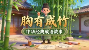 A-0181   《胸有成竹》成语故事PPT模板