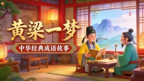 A-0189   《黄梁一梦》成语故事PPT模板