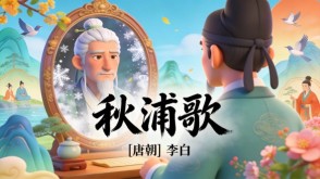 7-00053  《秋浦歌》古诗词PPT模板