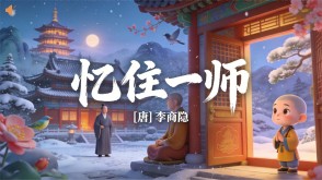 7-00188  《忆住一师》古诗词PPT模板