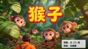 1-000194   克雷洛夫寓言《猴子》