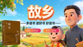 L-0029  《故乡》读书分享PPT模板