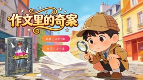 L-0037  《作文里的奇案》读书分享PPT模板