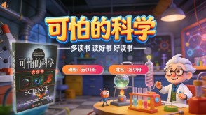 L-0059  《可怕的科学》读书分享PPT模板